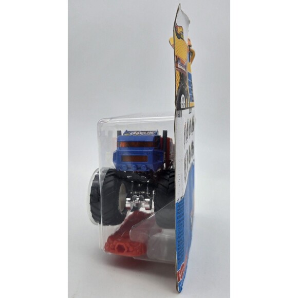 Monster Jam Lil Haulin 64 Diecast Truck Crushed Car New Package Damage - Picture 2 of 6